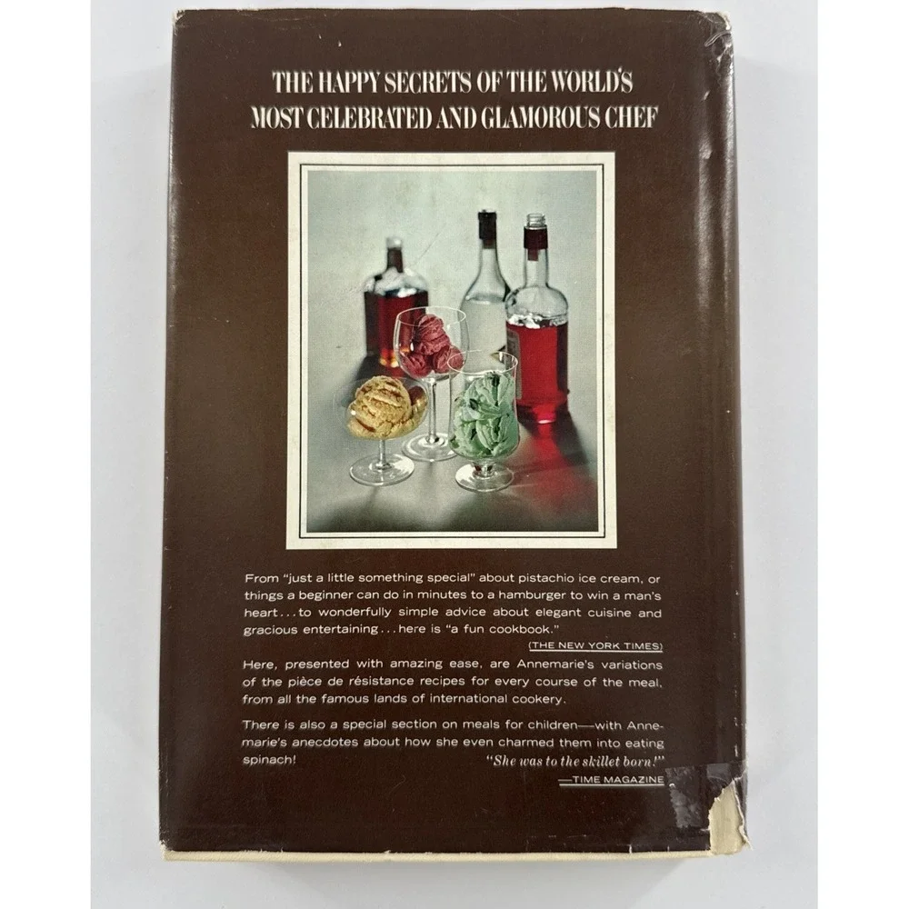 Annemarie's Personal Cook Of Jacqueline Kennedy Vintage Cookbook Annmarie Huste‎